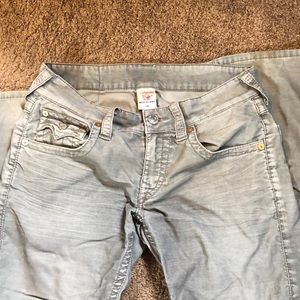 true religion gray pants worn a couple times